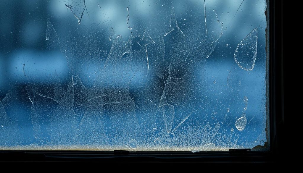 cold-to-the-touch glass