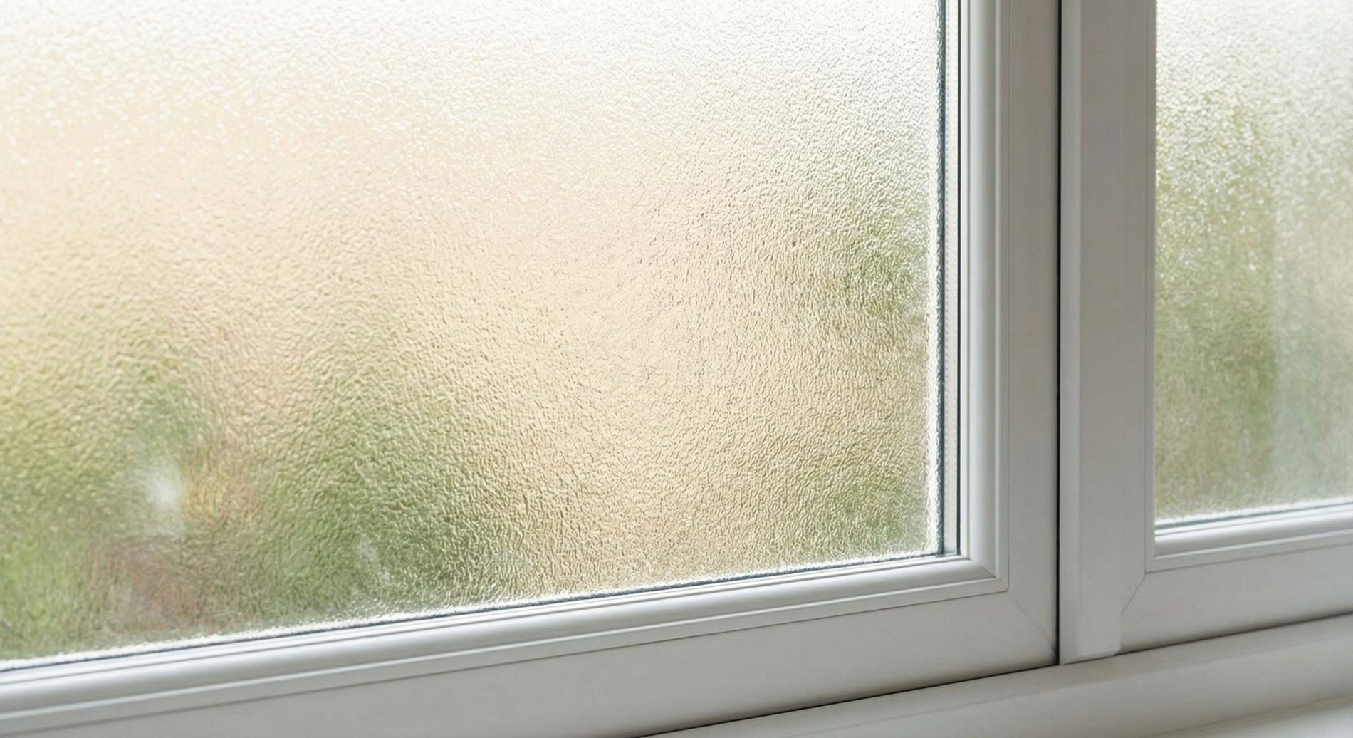 Obscure privacy glass pattern